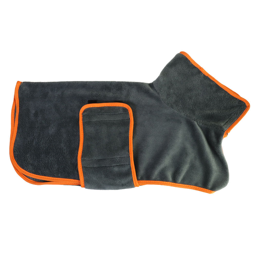 Pet quick-dry fiber bath towel, super absorbent – alternate view