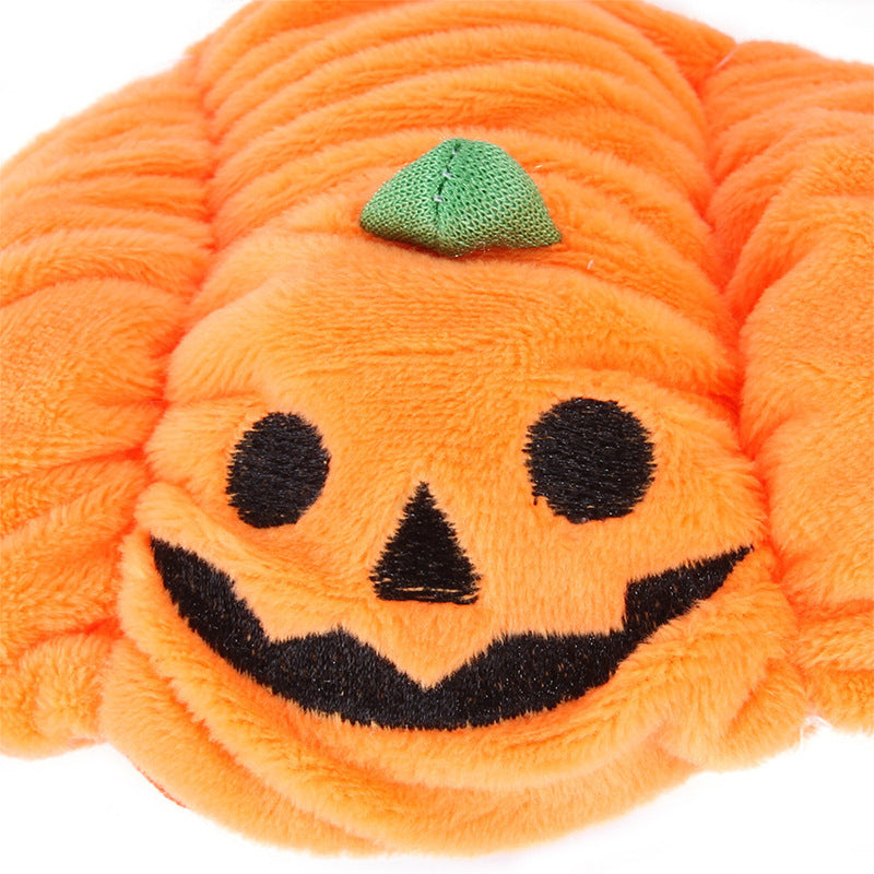 Pumpkin hat for pets, Halloween costume – alternate view