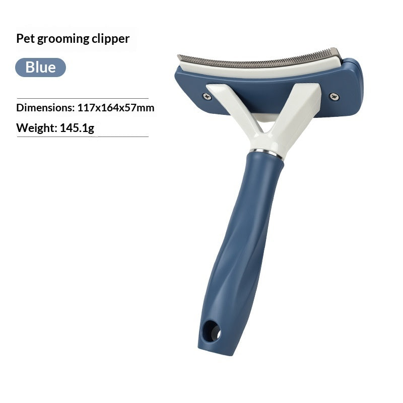Dog detangling comb for matted fur – alternate view