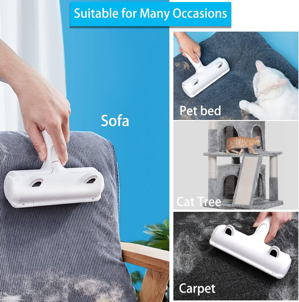 Paint-roller style pet hair remover – alternate view