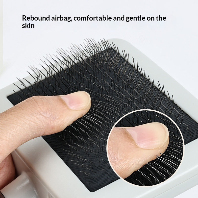 Dog detangling comb for matted fur – alternate view