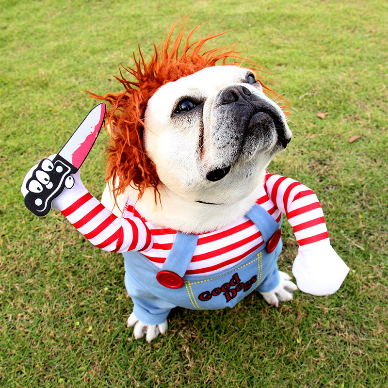 Adjustable dog costume, Halloween cosplay – alternate view