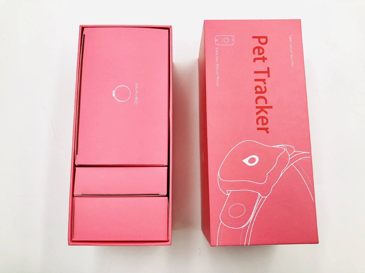 GPS pet tracker collar & harness set – alternate view