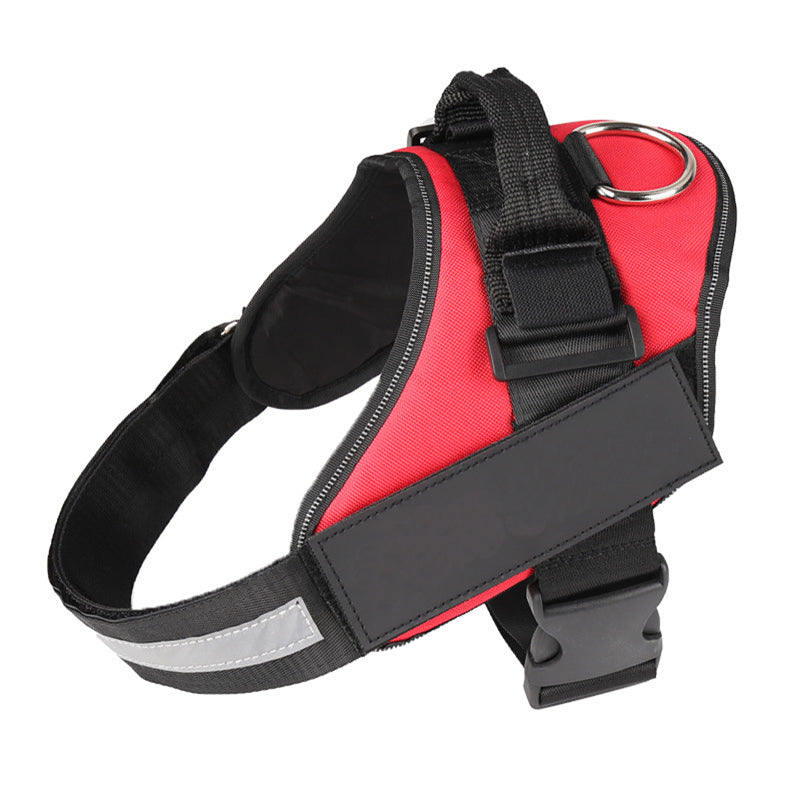 Custom personalized dog harness, no-pull patch – alternate view
