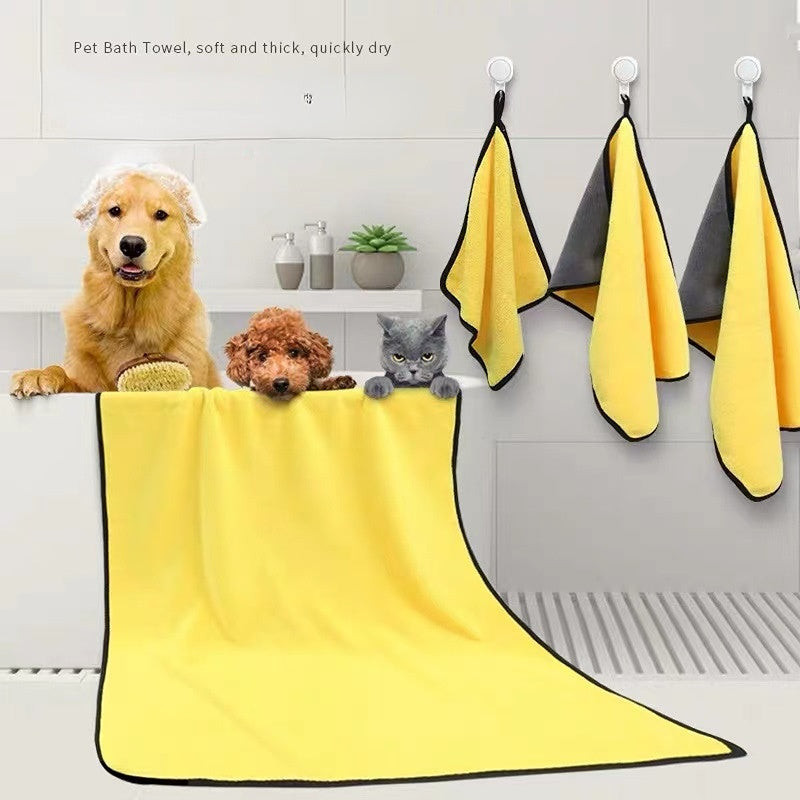 Microfiber dog & cat towel, quick-drying – alternate view