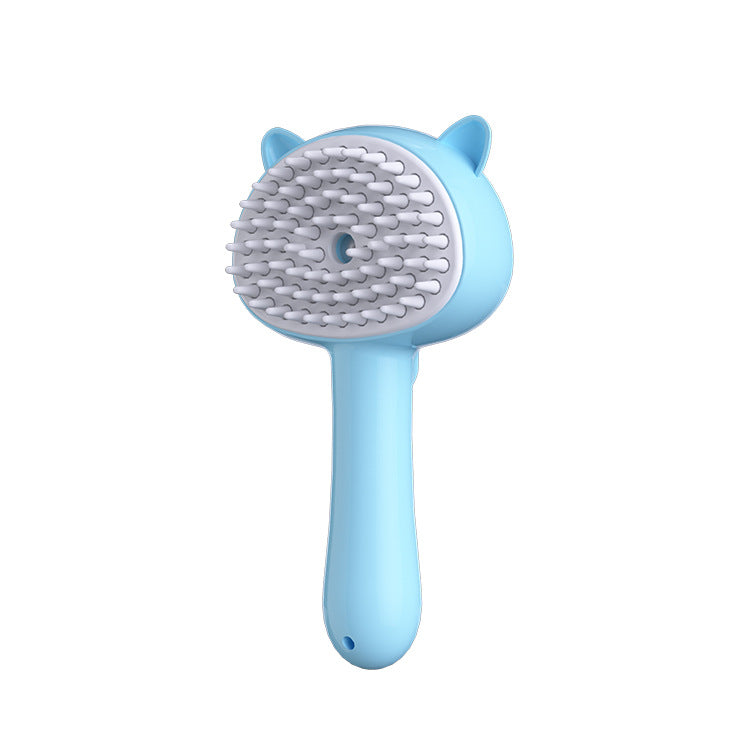 Rechargeable mist slicker brush, self-cleaning – alternate view