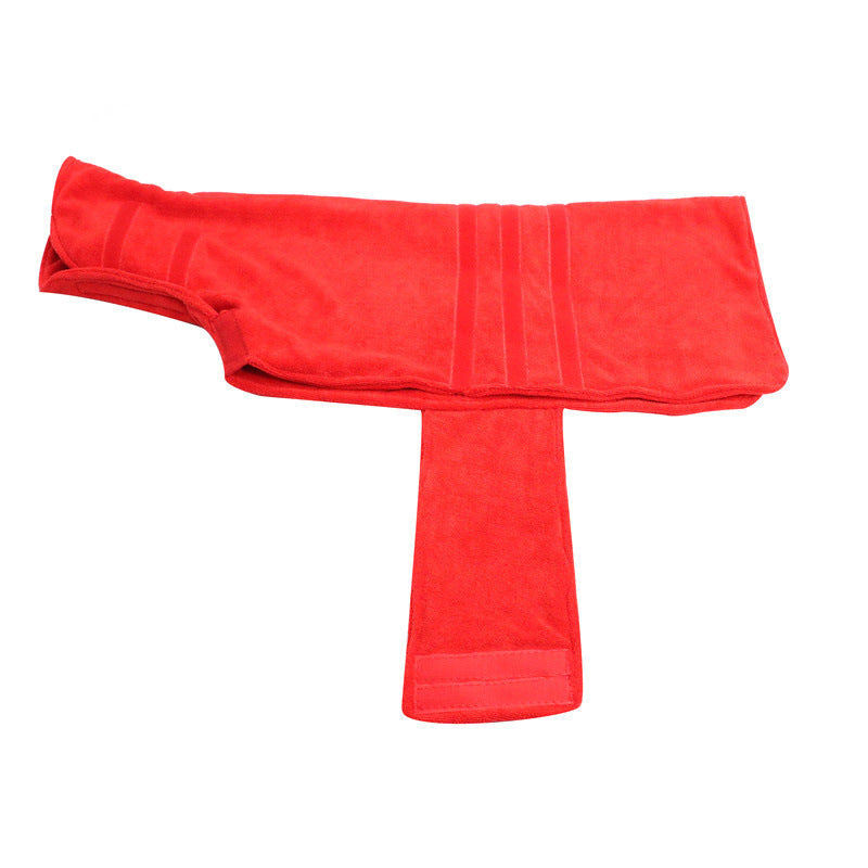 Pet quick-dry fiber bath towel, super absorbent – alternate view