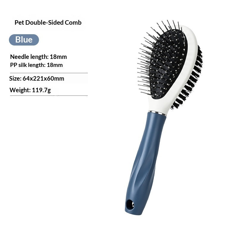 Dog detangling comb for matted fur – alternate view