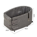 Small dog & cat car safety seat – alternate view