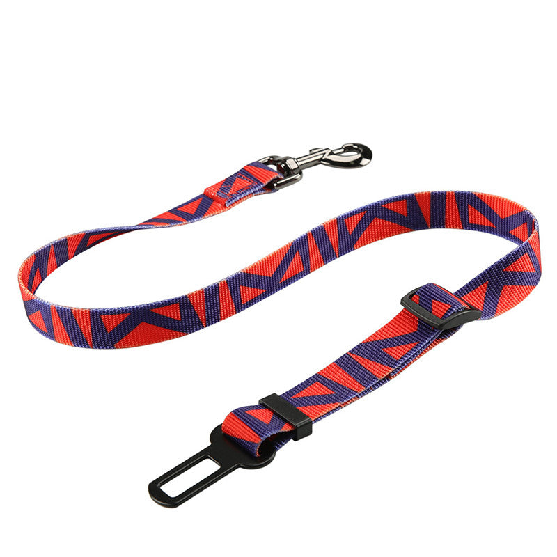 Pet car seat belt safety buckle – alternate view