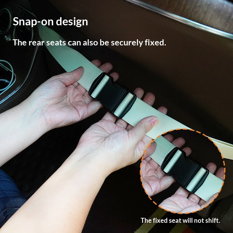 Waterproof portable pet car seat bed – alternate view