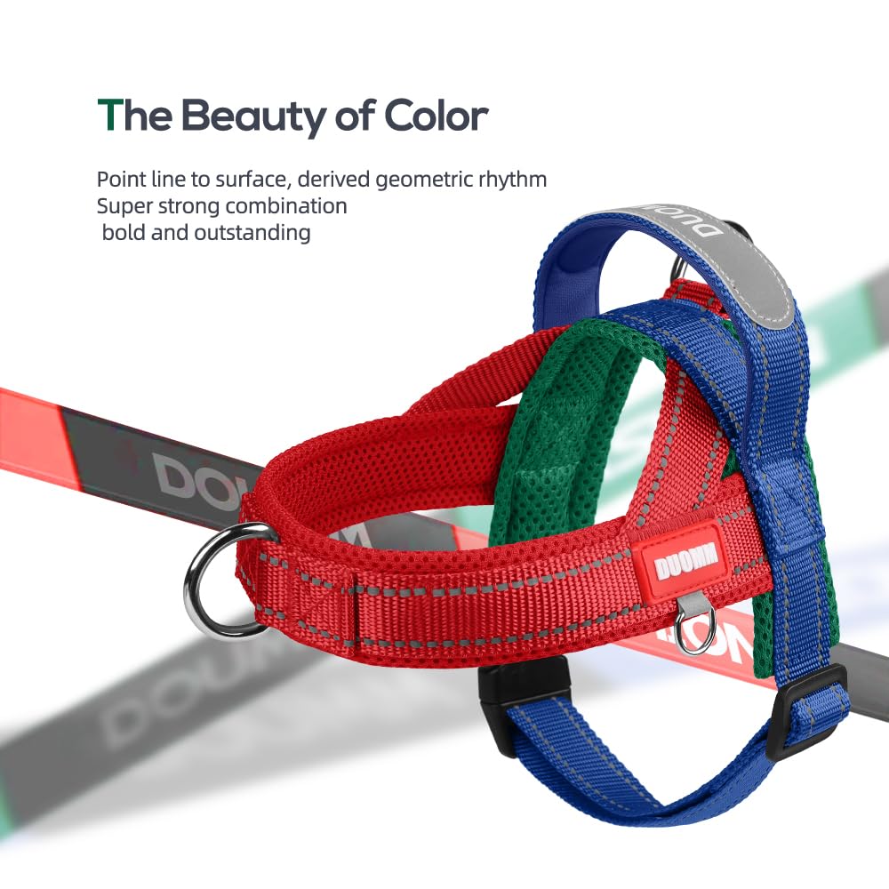 No-pull dog harness, 3-clip control – alternate view