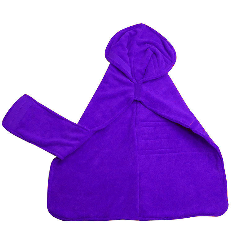 Pet quick-dry fiber bath towel, super absorbent – alternate view
