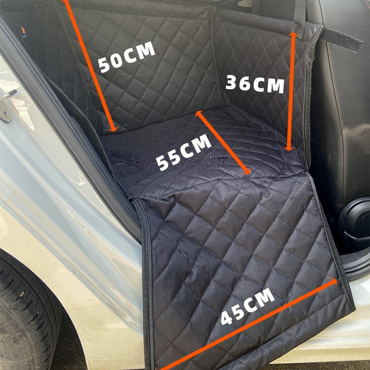 Anti-dirty car mat & dog safety seat – alternate view