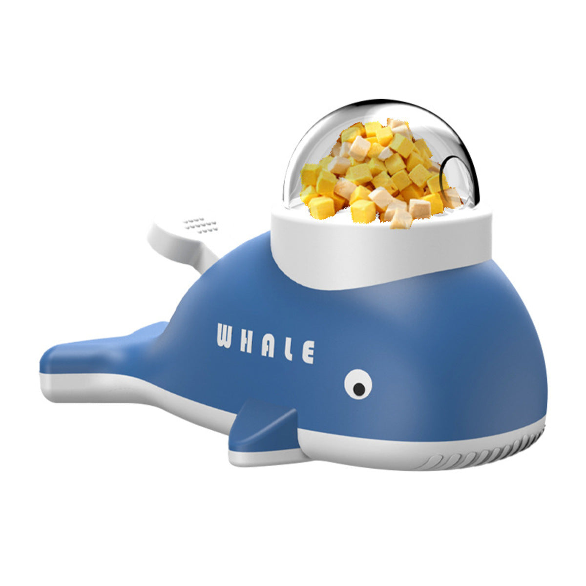 Whale slow feeder toy, IQ training for pets – alternate view