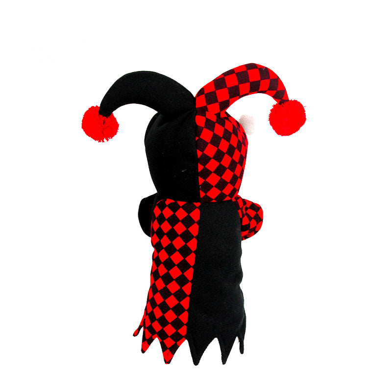 Clown costume for pets, Halloween fun – alternate view