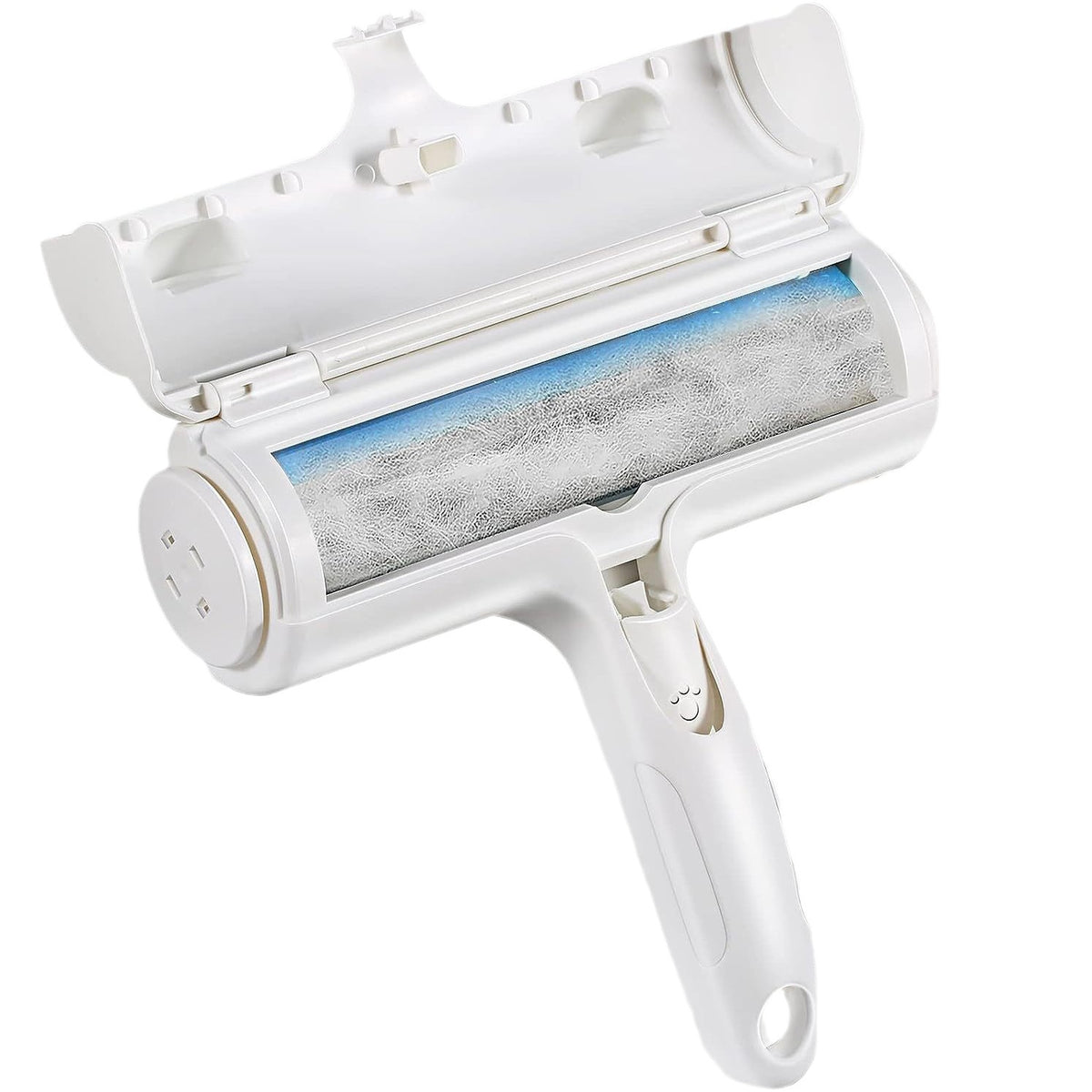 Paint-roller style pet hair remover