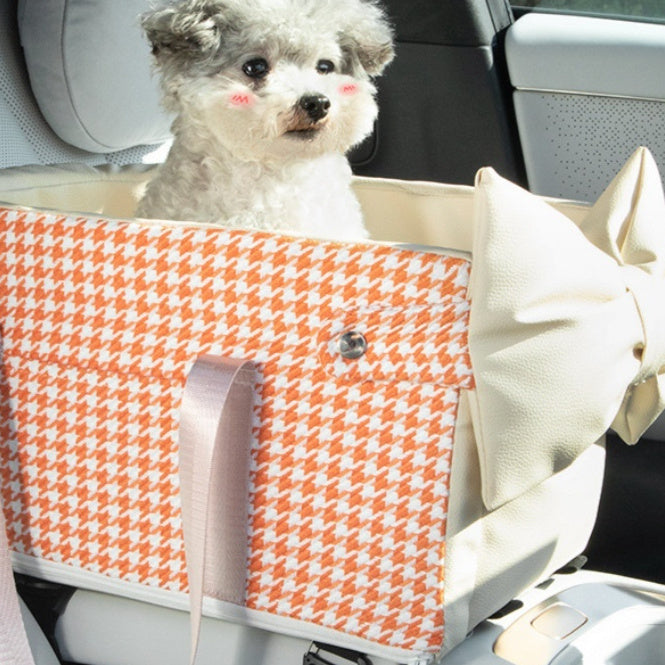 Small pet car seat nest cushion