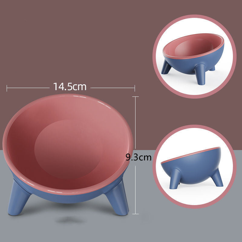 Nordic pet bowl with stand, cat & dog feeder – alternate view