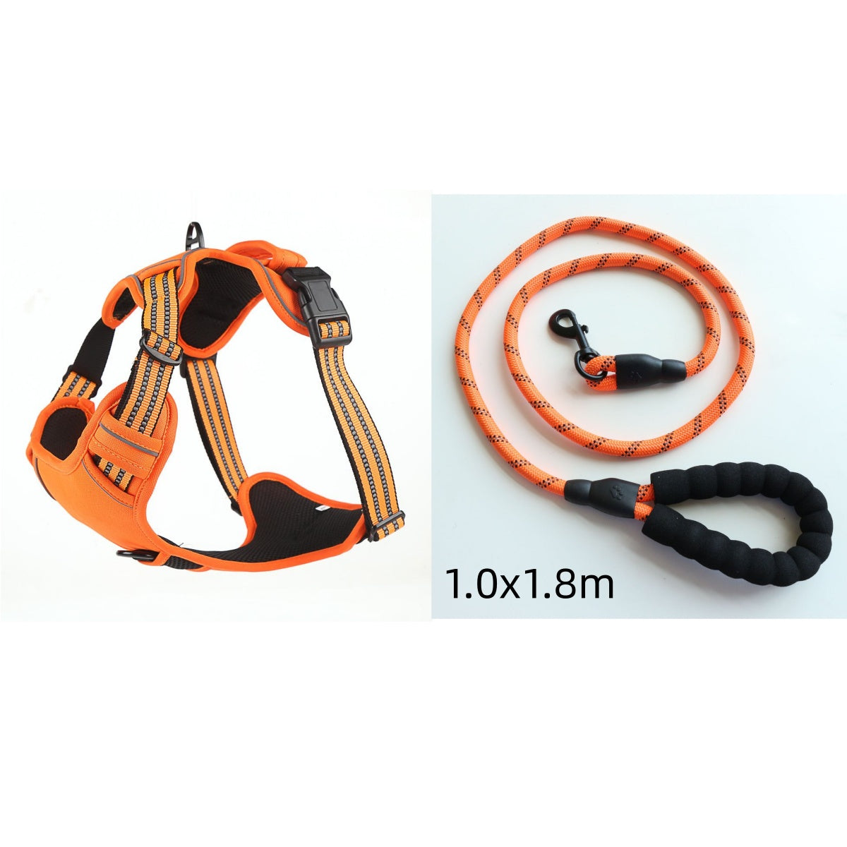 No-pull dog harness, breathable reflective vest – alternate view