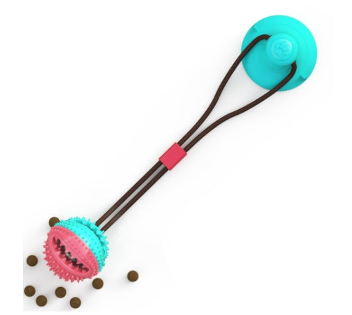 Suction cup tug toy, chew & dental care toy – alternate view