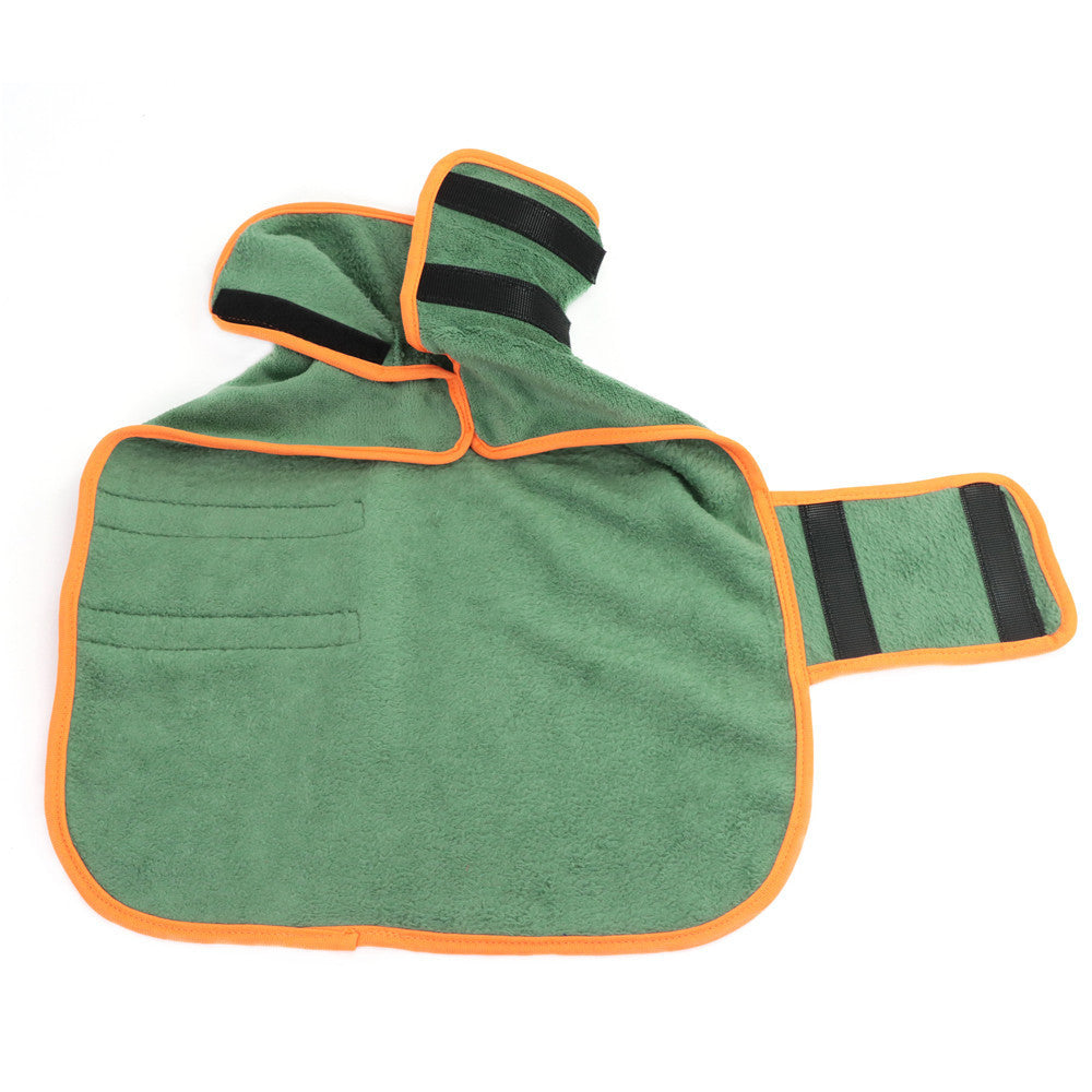 Pet quick-dry fiber bath towel, super absorbent – alternate view