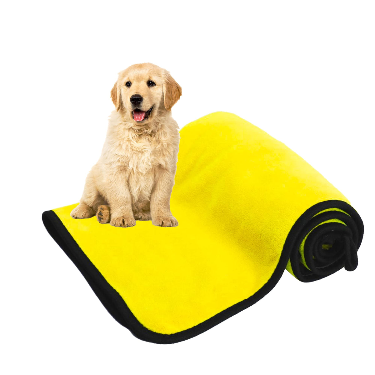 Microfiber dog & cat towel, quick-drying – alternate view