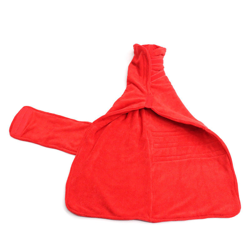 Pet quick-dry fiber bath towel, super absorbent – alternate view