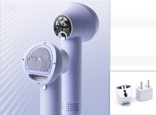 Pet hair dryer, silent 300W blow & comb for dogs & cats – alternate view