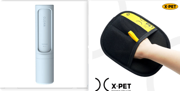 2-in-1 pet hair remover brush & roller – alternate view