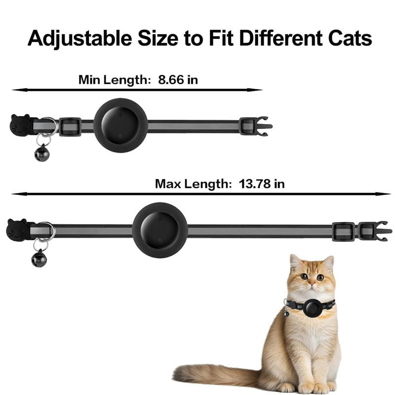 Cat GPS tracker collar, waterproof, iOS & Android – alternate view