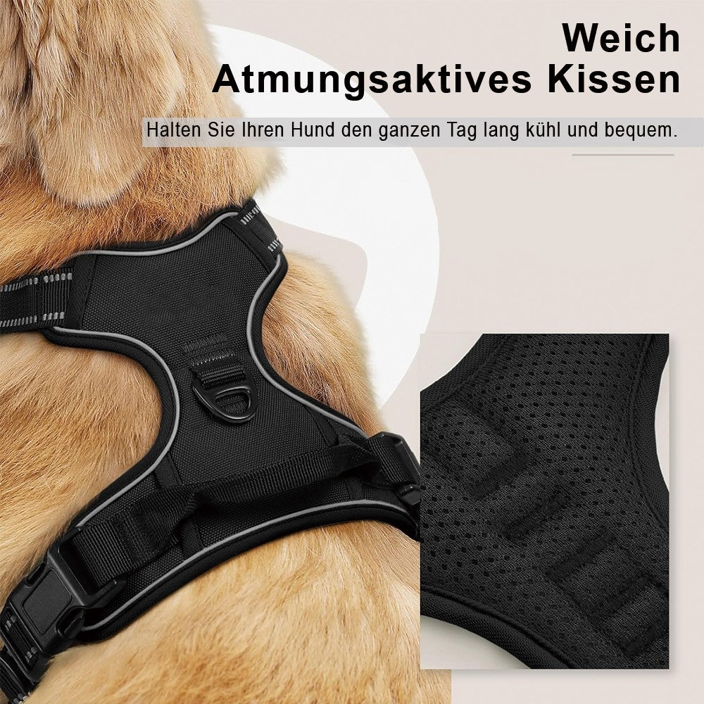 No-pull dog harness, poop bag dispenser set – alternate view