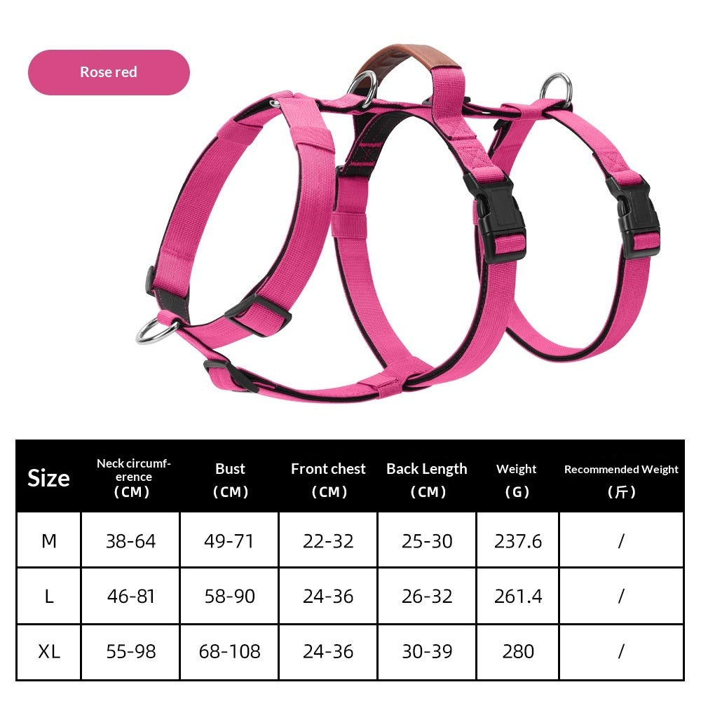 Anti-pull dog harness, medium & large dogs – alternate view