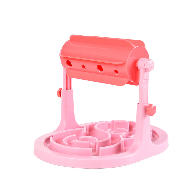 Adjustable puzzle feeder, slow feeding dog bowl – alternate view