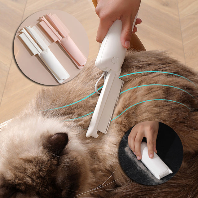 Pet hair removal brush, less shedding at home – alternate view