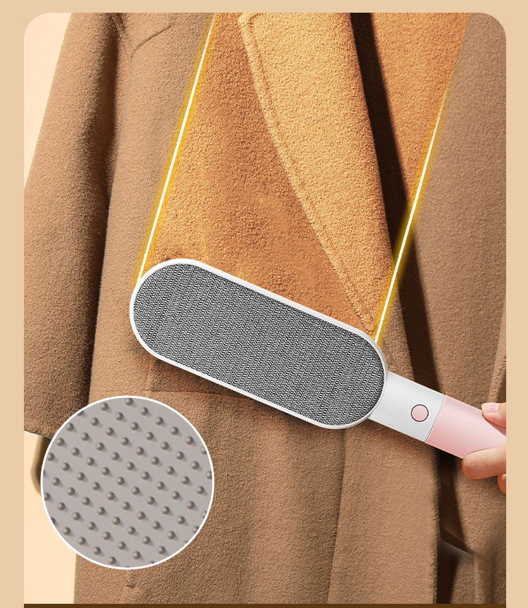 Double-sided pet hair removal brush – alternate view