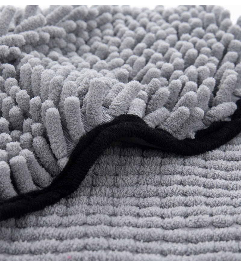 Dog & cat bathrobe towel, super absorbent – alternate view