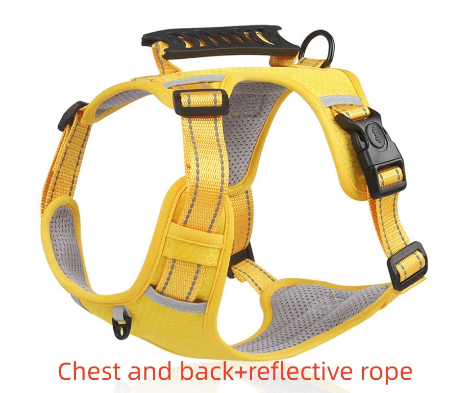 No-pull dog harness, breathable reflective vest – alternate view