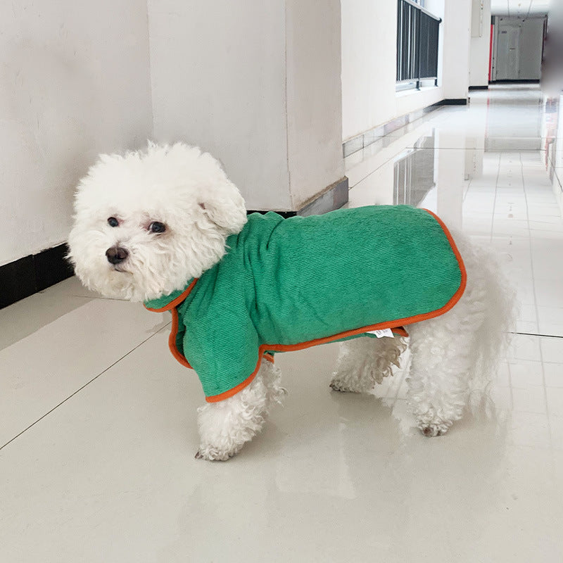 Pet bathrobe, fast-drying microfiber – alternate view