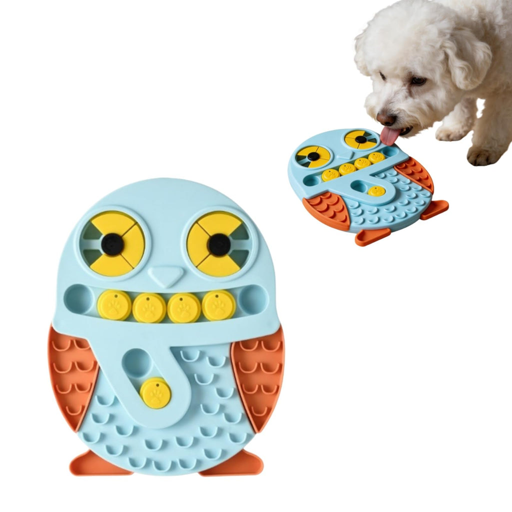 Slow feeder bowl & lick mat, dog puzzle toy