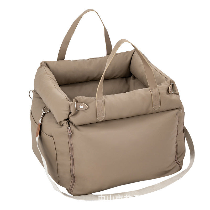 Car outdoor pet safety seat & mat – alternate view