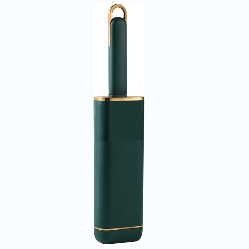 Self-cleaning pet hair collector brush