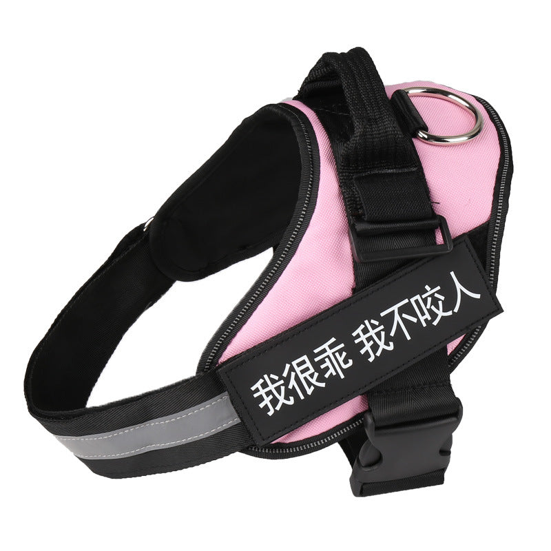 Personalized dog harness, no-pull, custom patch – alternate view