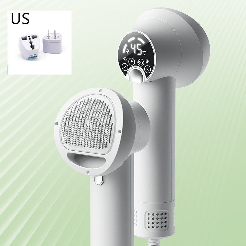 Pet hair dryer, silent 300W blow & comb for dogs & cats – alternate view