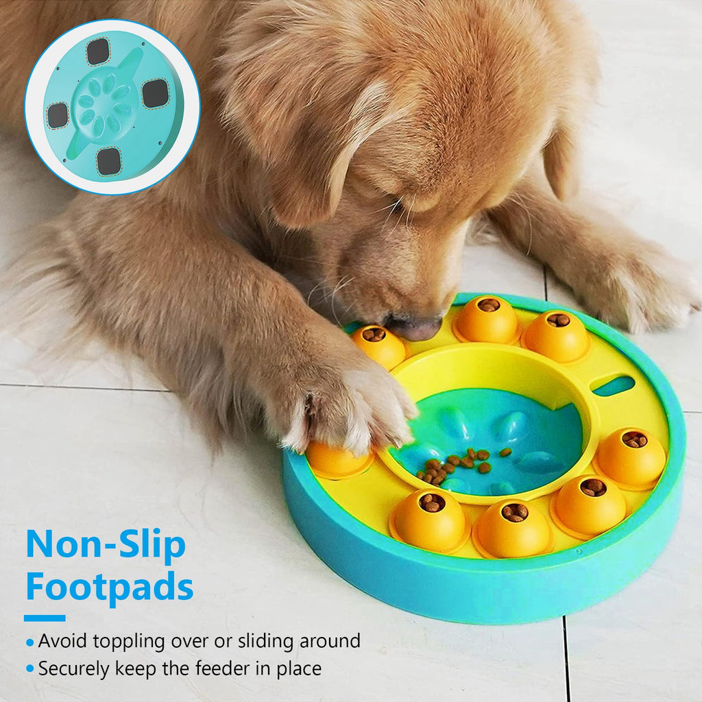 Dog puzzle feeder bowl, slow feeding & IQ toy – alternate view