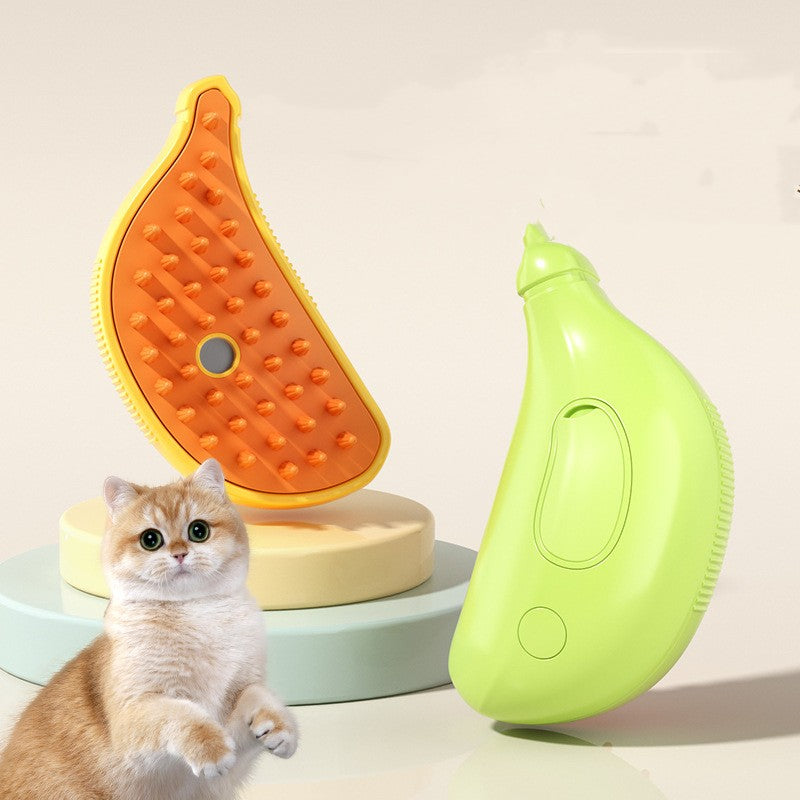 3-in-1 steam spray comb, cat & dog grooming – alternate view
