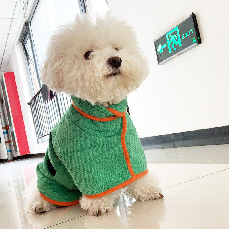 Pet bathrobe, fast-drying microfiber – alternate view